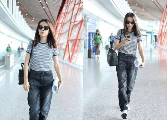 瞬间|董洁的衣品真的是好到爆，40岁还这么会穿，完全可以混时尚圈