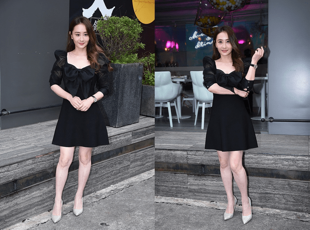 浅色|陈德容开始中年发福？穿印花裙身材变“壮实”，幸好女神气质仍在