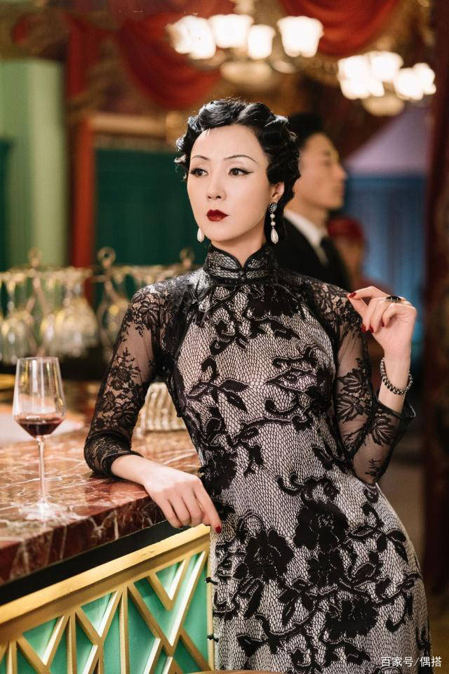 姜宏波|旗袍到底有何魅力？倪妮身穿复古旗袍，美到窒息