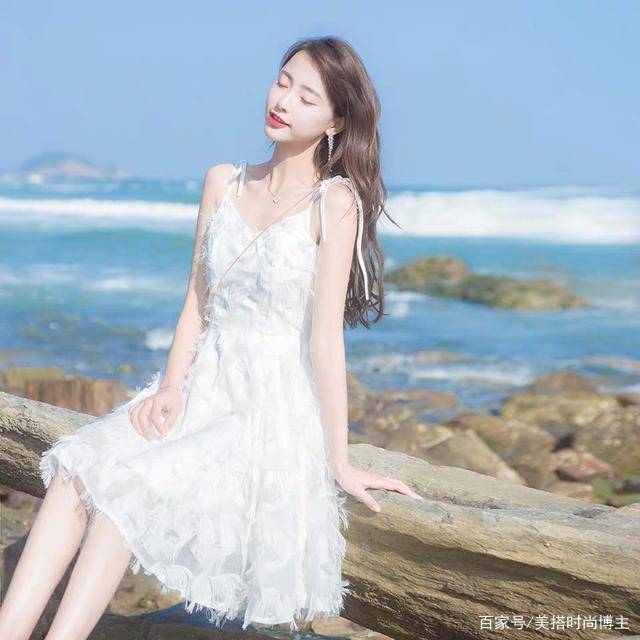 夏天|小个子气质端庄连衣裙，度假旅游必备
