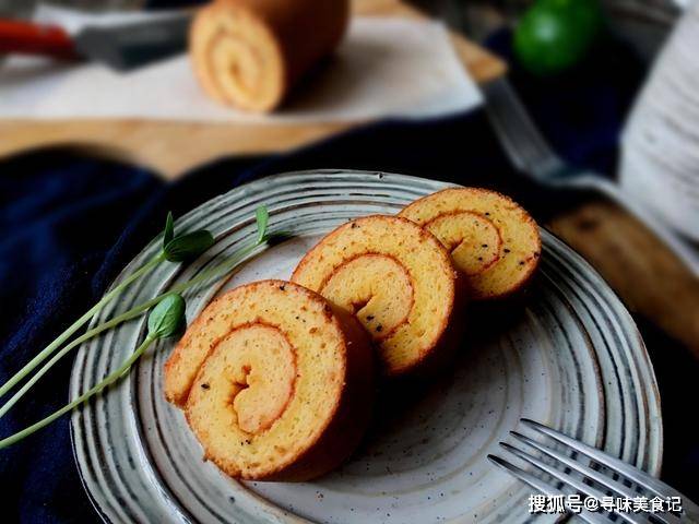 油纸|吃过多种多样的蛋糕卷？但你吃过这样小清新的蛋糕卷吗？