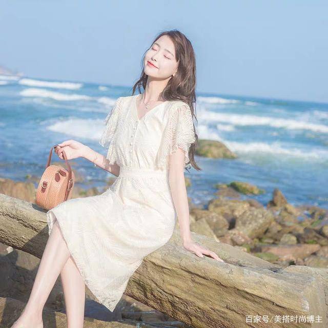 夏天|小个子气质端庄连衣裙，度假旅游必备