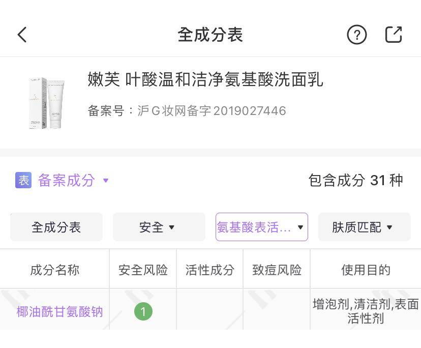 仙女|洗面奶没选对会“烂脸”？真正的氨基酸洗面奶是这几款，别被骗了