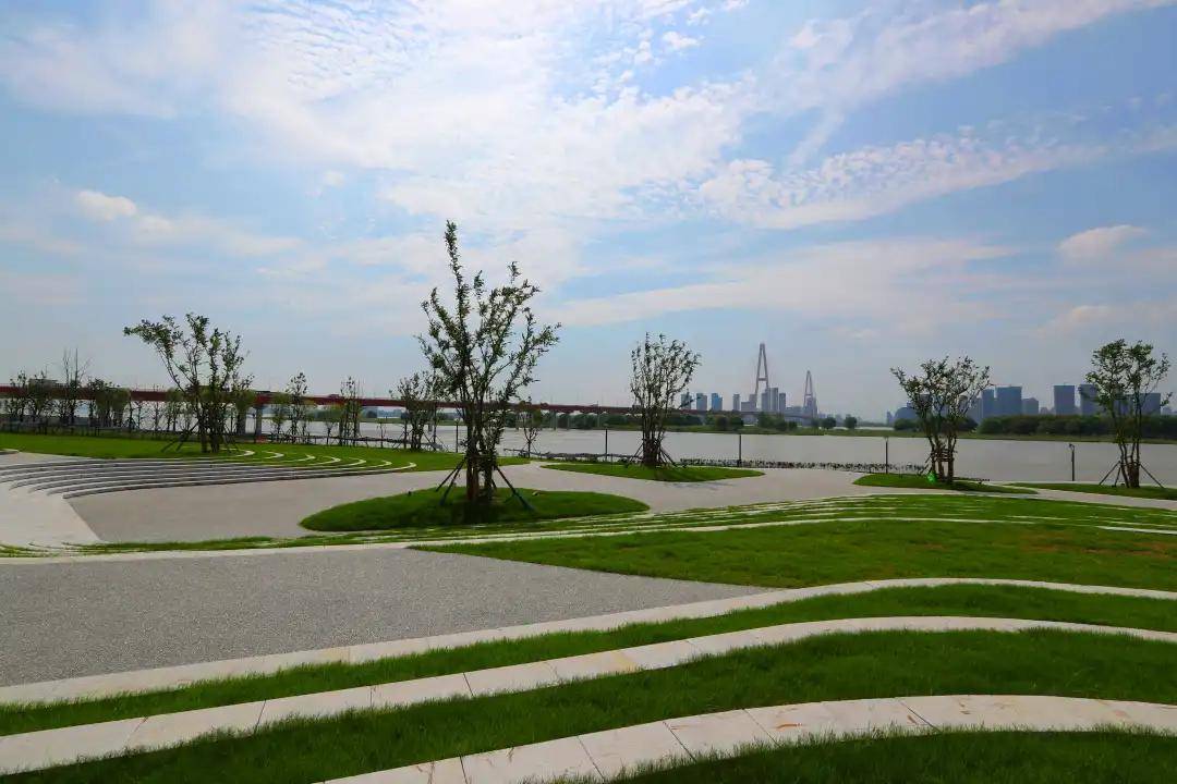 流水台地,阴阳太极,洪山白沙洲江滩示范段将开放!