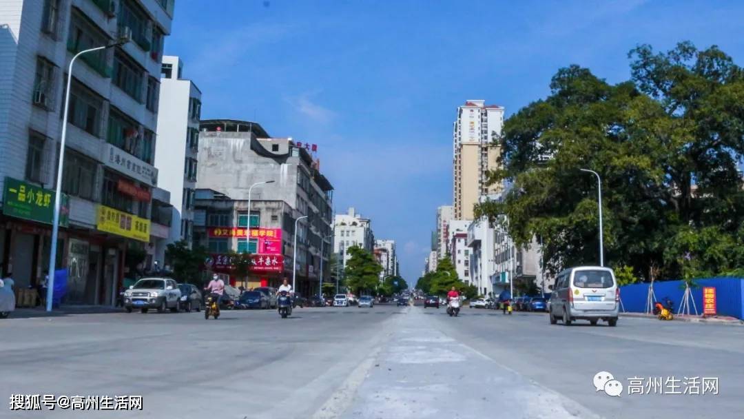 桂圆西路在上世纪90年代就已经规划建设,是连接高州市府前路和挂榜路