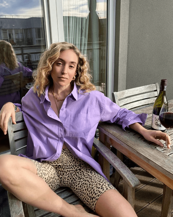 因为|紫色系夏日穿搭分享,你也是人间小葡萄呀~