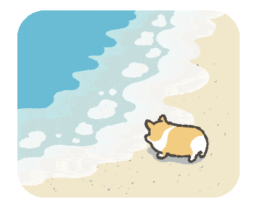 好朋友|毛茸茸的朋友们，日本插画师笔下可爱的柯基