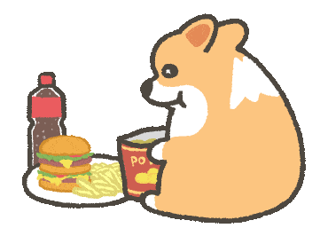 好朋友|毛茸茸的朋友们，日本插画师笔下可爱的柯基