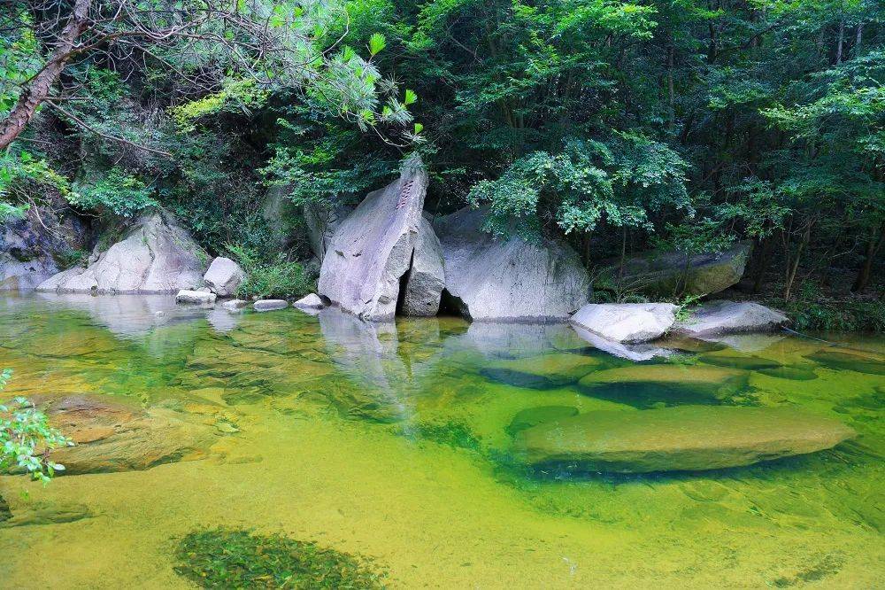 新县九龙潭 夏日避暑圣地