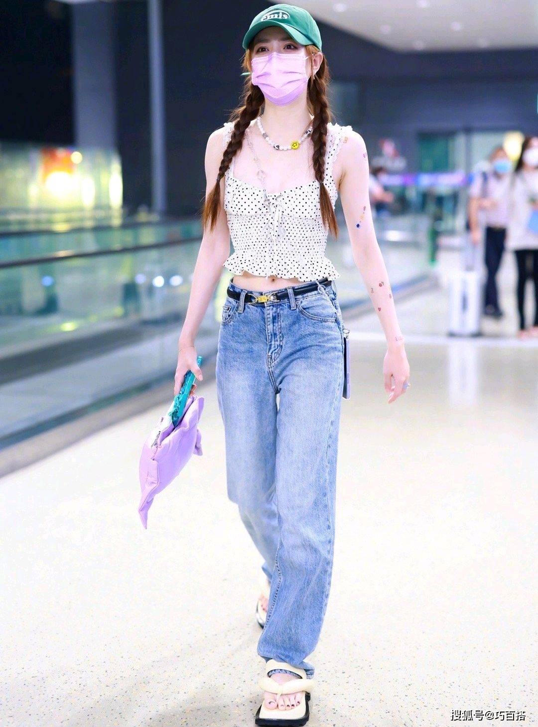 因为|短袖+阔腿裤已经烂大街?徐璐教你如何赢在气质上,简单易操作