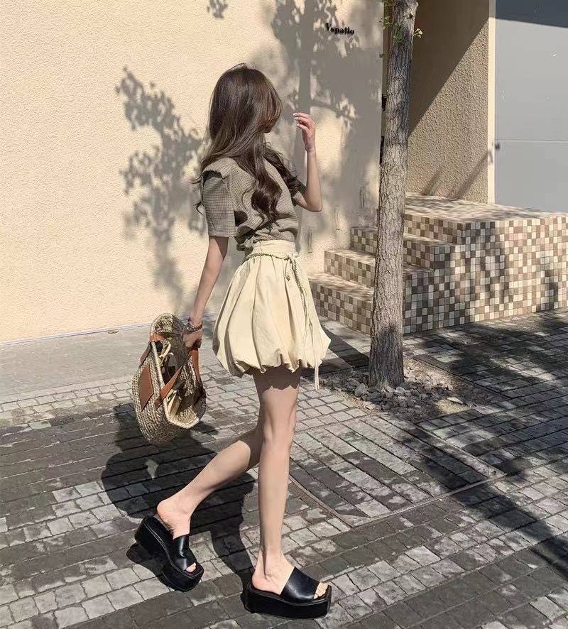 因为|南瓜裤的可爱让人痴迷,夏季可爱风随意穿搭