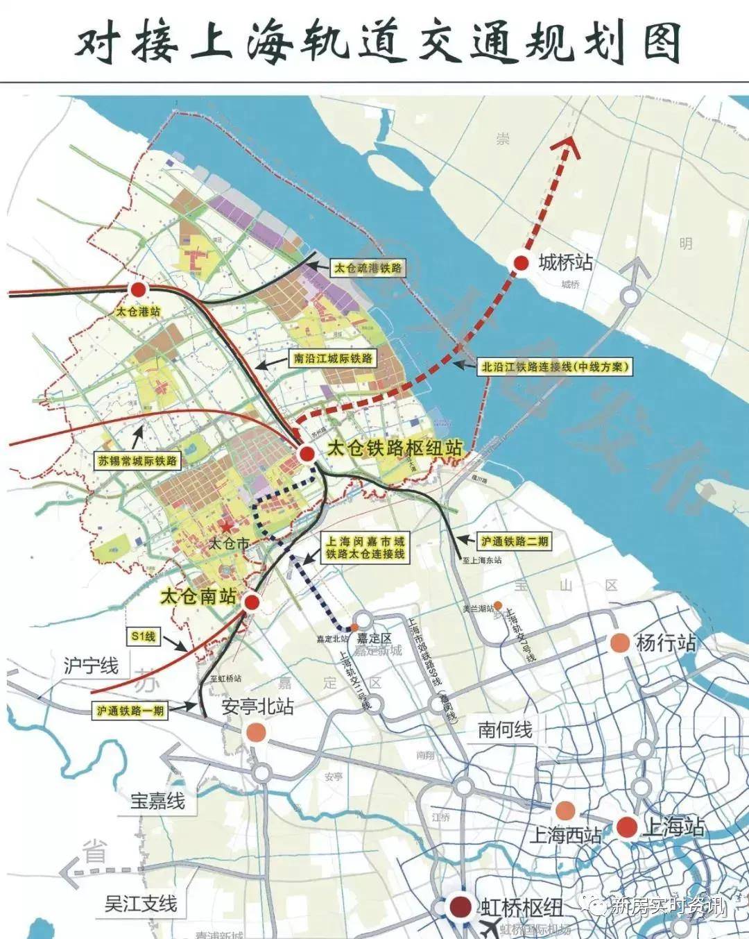 交通上虽然目前还有短板,但是很快会被补齐,苏州s1支线太仓段,上海11
