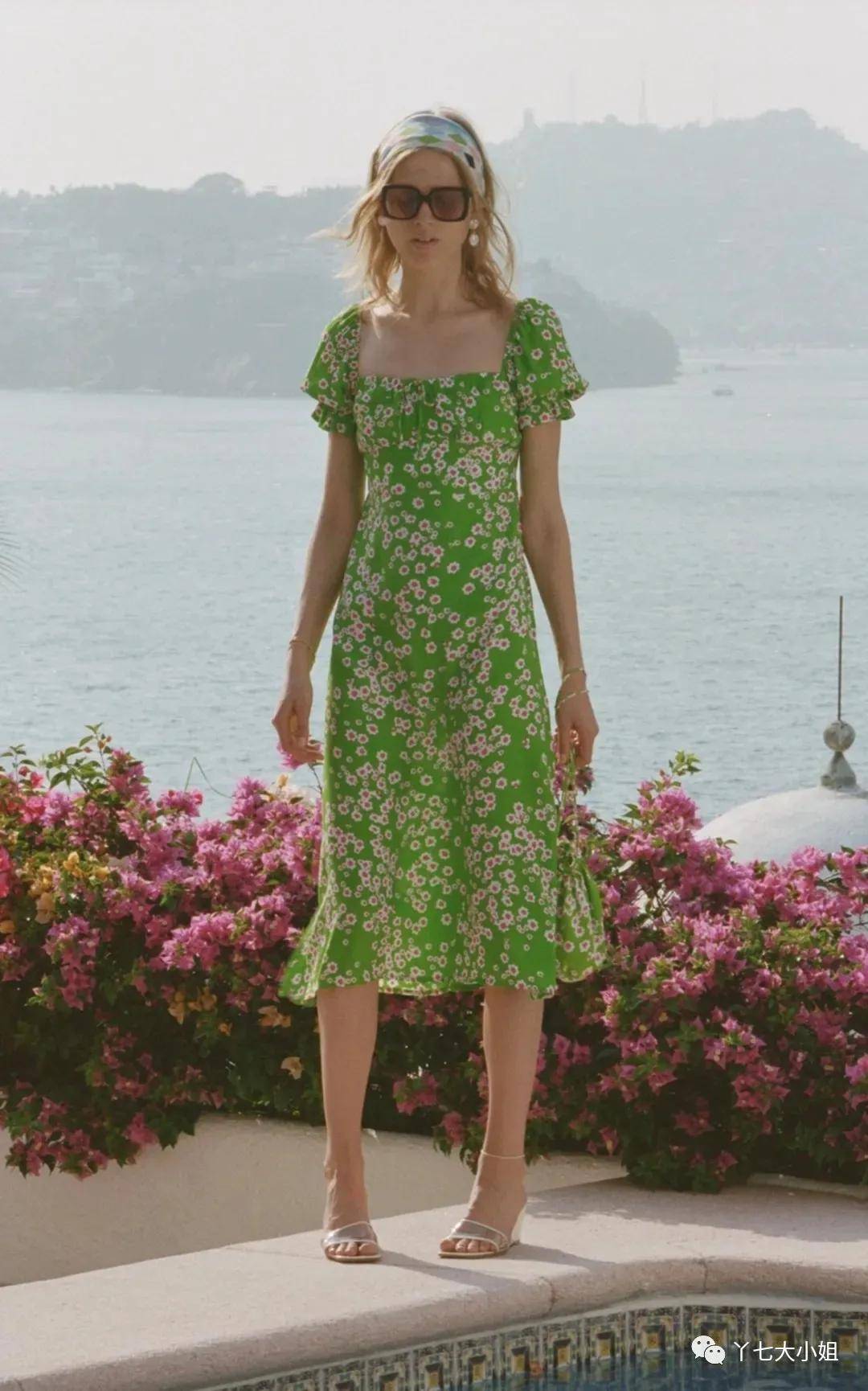 面料|今年夏天桔梗裙又火了，优雅又显气质！