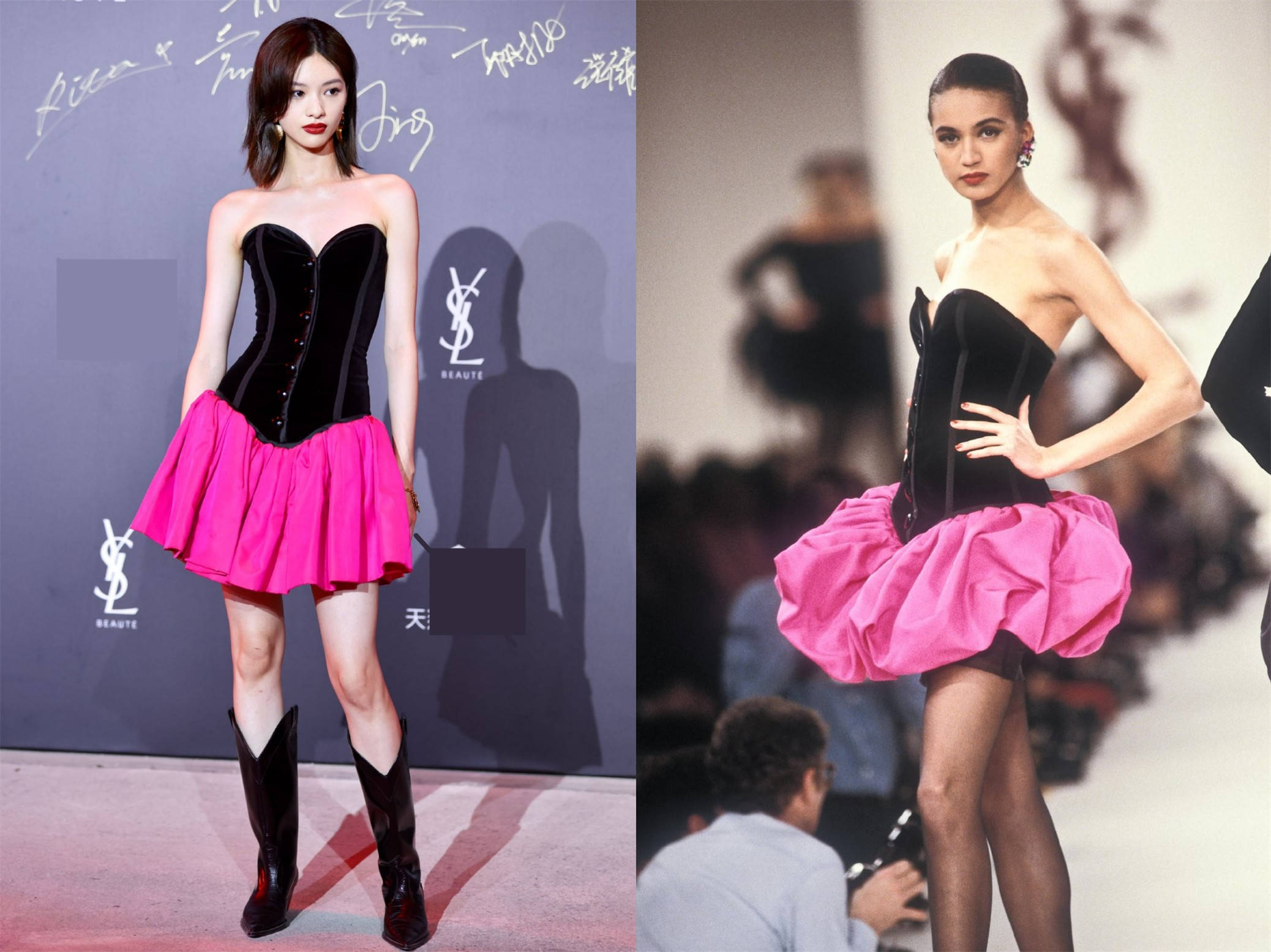 高定|过季越久越香？baby古董高定体现待遇，钟楚曦邱天爱上世纪古董裙