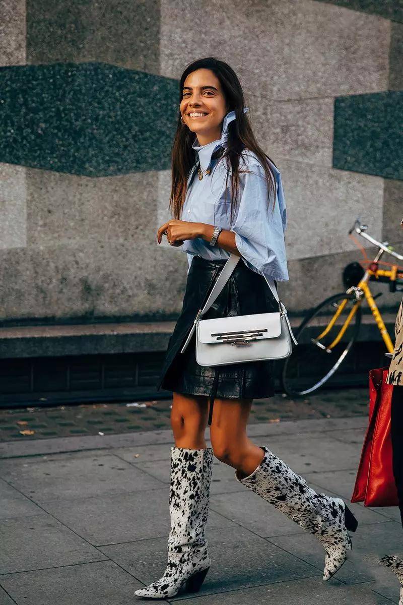 女生|会穿的女人都不穿过膝靴，都穿这款“牛仔靴”，轻松解决腿粗烦恼