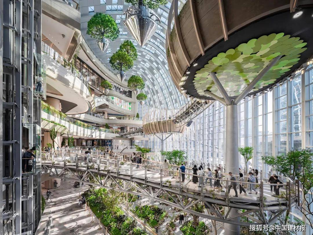 国内首个城市自然共同体融合建筑与自然的艺术品 植物园