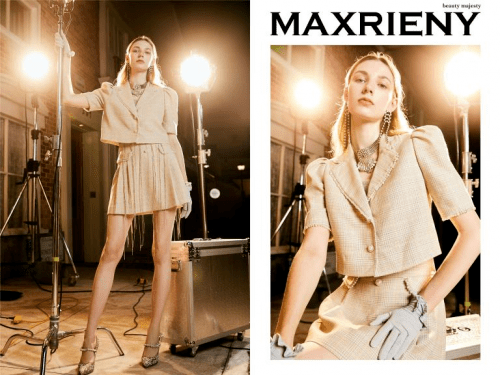 独立|自带气场、独立自信，MAXRIENY用“御姐女王”系列诠释不一样的仙女复古