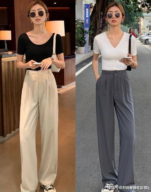 喇叭裤|夏天如何营造“女人味”？2个公式和3种搭配，轻松穿出气质美