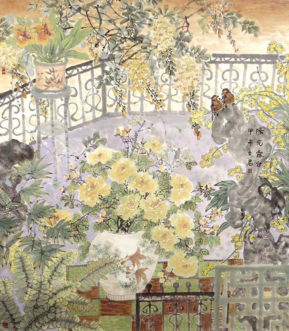 「 石文君」｜丹青追梦 水墨本色-中国当代书画名家个人云展览_作品