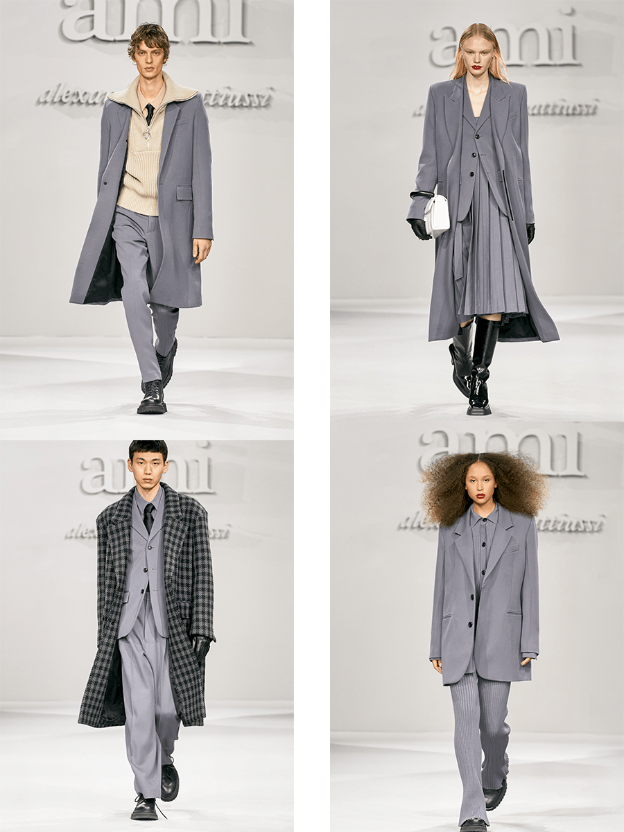 黑色|Ami 2021秋冬系列，简约朴素也不缺鲜亮色彩，自在大方