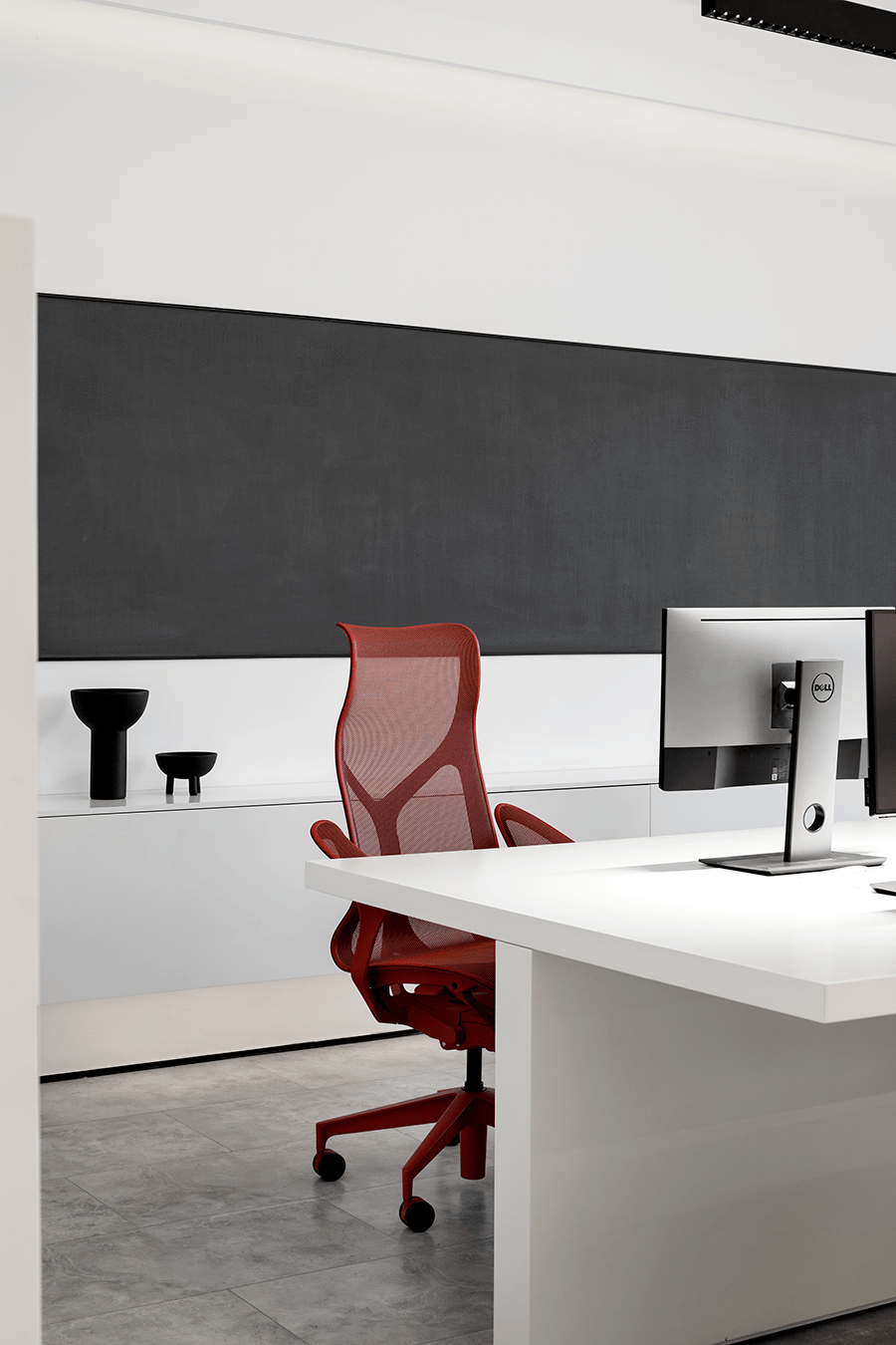 极简办公室装修案例留白之下的纯粹与本真