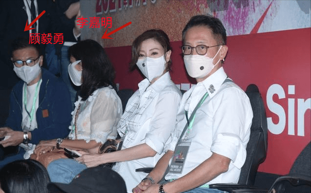老公|李嘉欣携老公现身黎明演唱会，穿情侣装秀恩爱，男方绿腰带太扎眼
