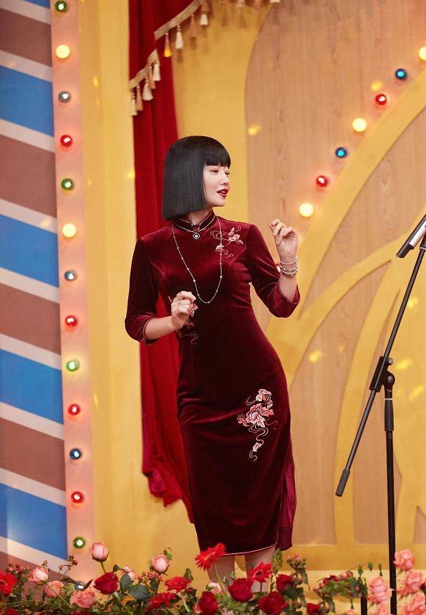 曲线美|能把旗袍穿得如此“摇曳生姿”，谭卓的身材我真羡慕