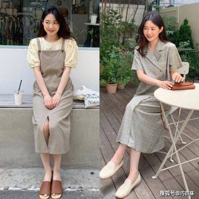 因为|夏天穿衣千万别放过“少女感”，跟着韩国博主学，轻易不会踩雷