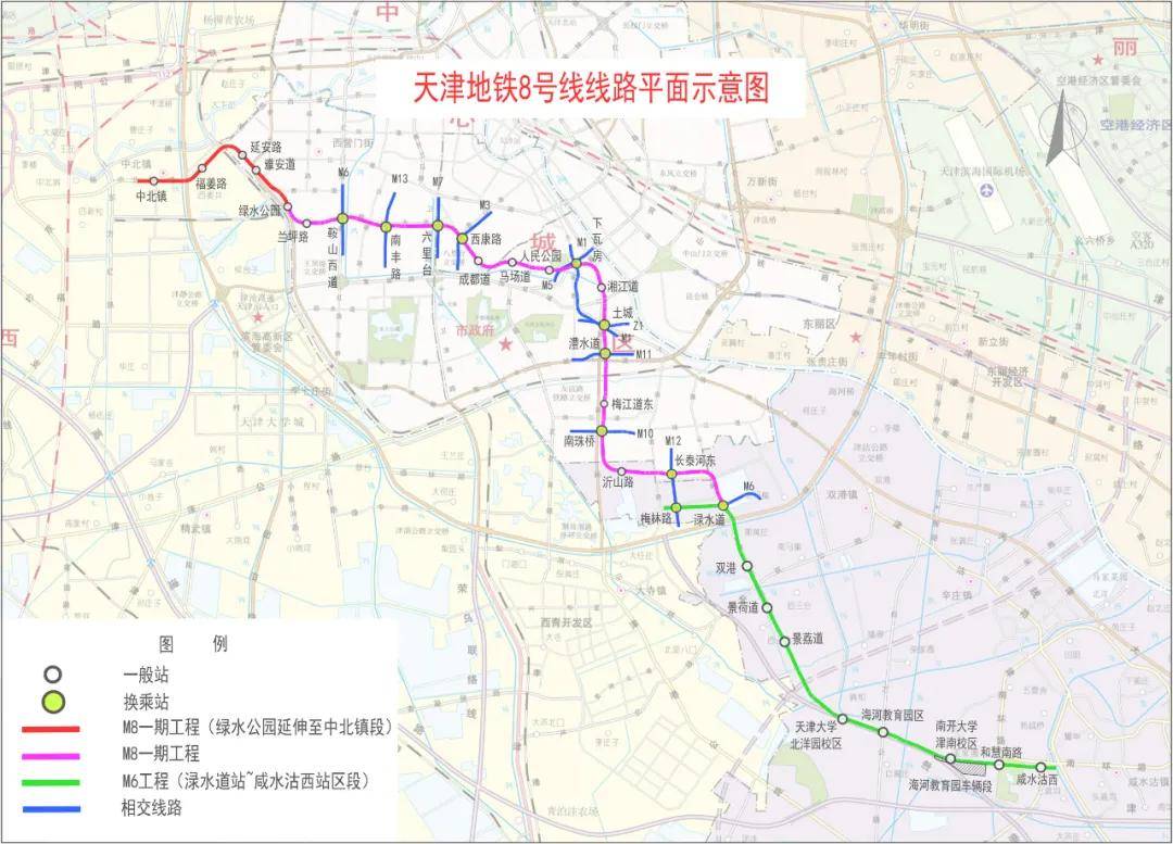 最新天津9條在建地鐵線路完工時間定了