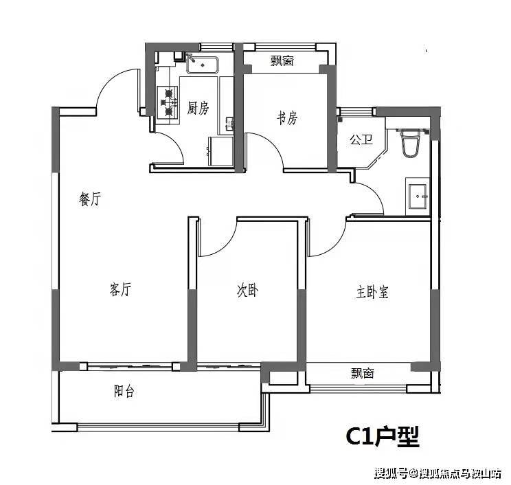 壹府澜庭房型图图片