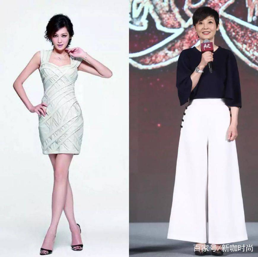 网友|67年的孟广美、67年的徐帆，白色时尚搭配，网友：输在气质上
