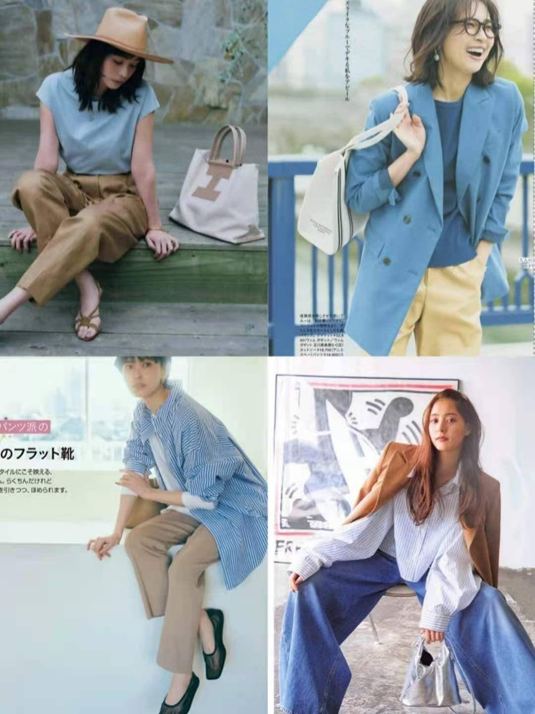 夏天|夏天穿什么颜色时髦又洋气？看日本博主的蓝色系搭配，给你答案