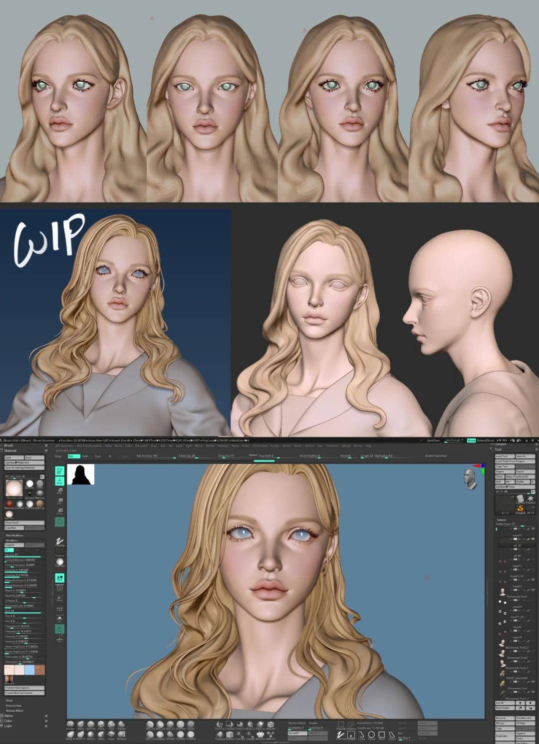 家igor rakovich作品主要使用到的软件有adobe substance 3d painter