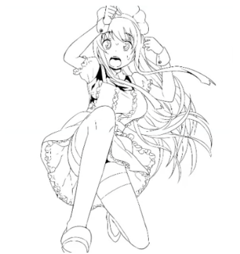 原创漫画女仆服饰怎么画教你绘制日系女仆服饰画法教程