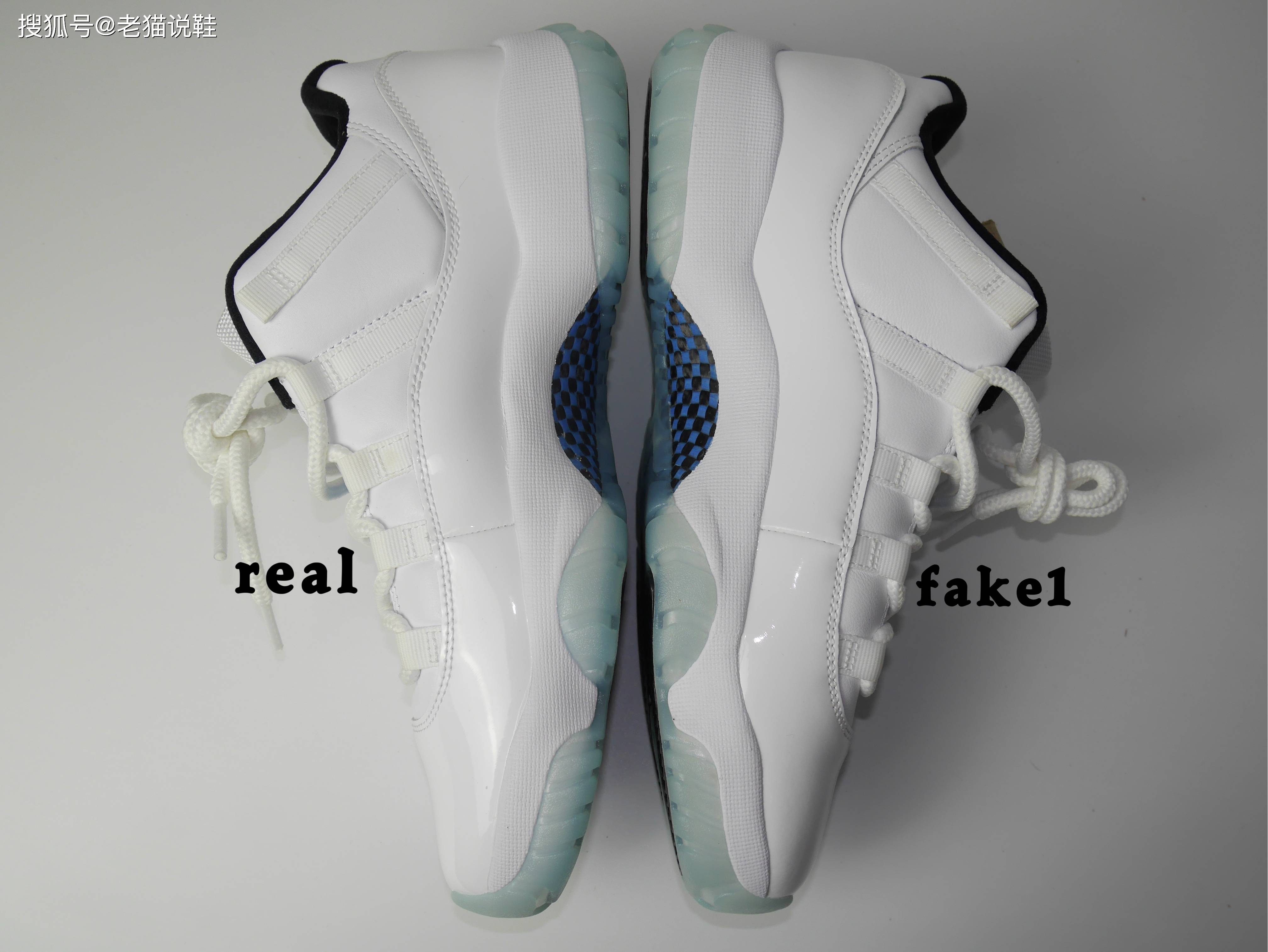 aj11传奇蓝真假对比,全方位带你了解区别!