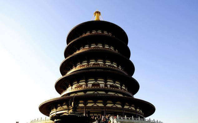 千年古都洛阳旅游景点"人间天堂"之天堂