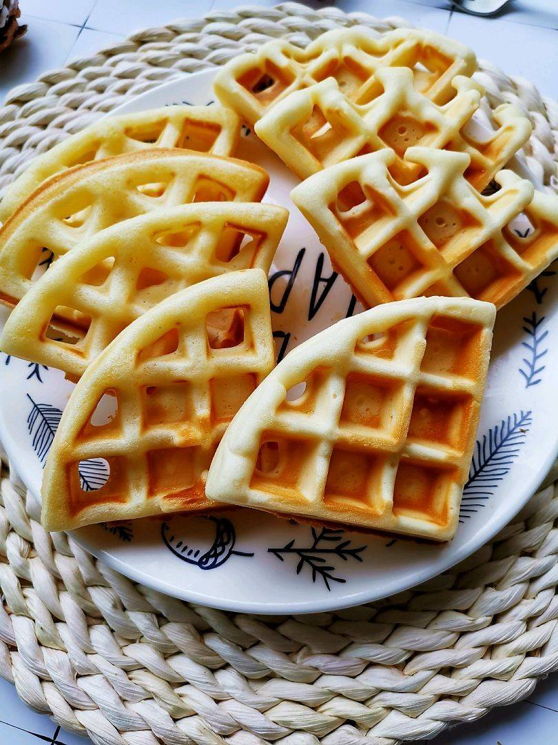 做法|自制原味华夫饼,自己学会做法,再也不用出去买了,省钱了