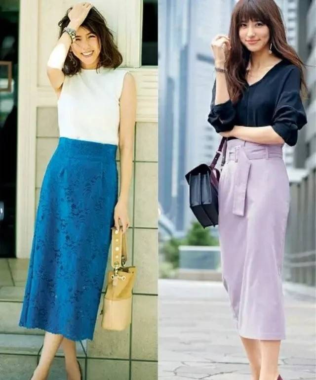 显得|半身裙怎么穿才好看？2021年流行这样穿，时尚又百变