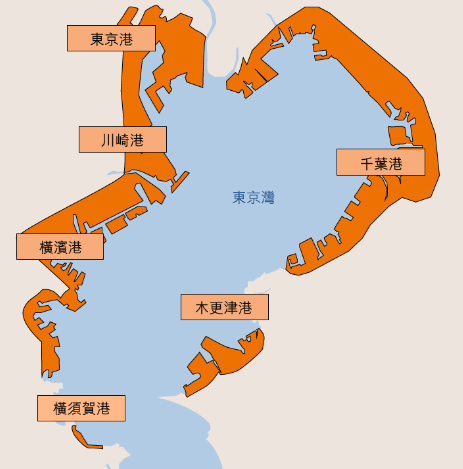 东京湾水质图片