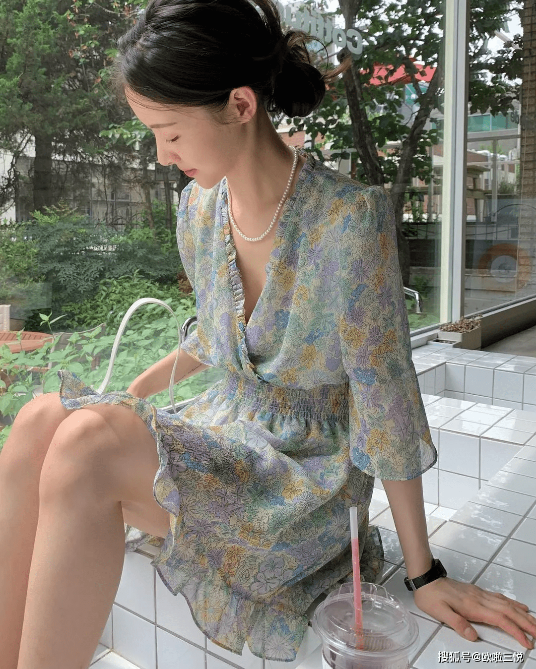 连衣裙|女生夏季穿搭：韩国风格，照着穿就很美！