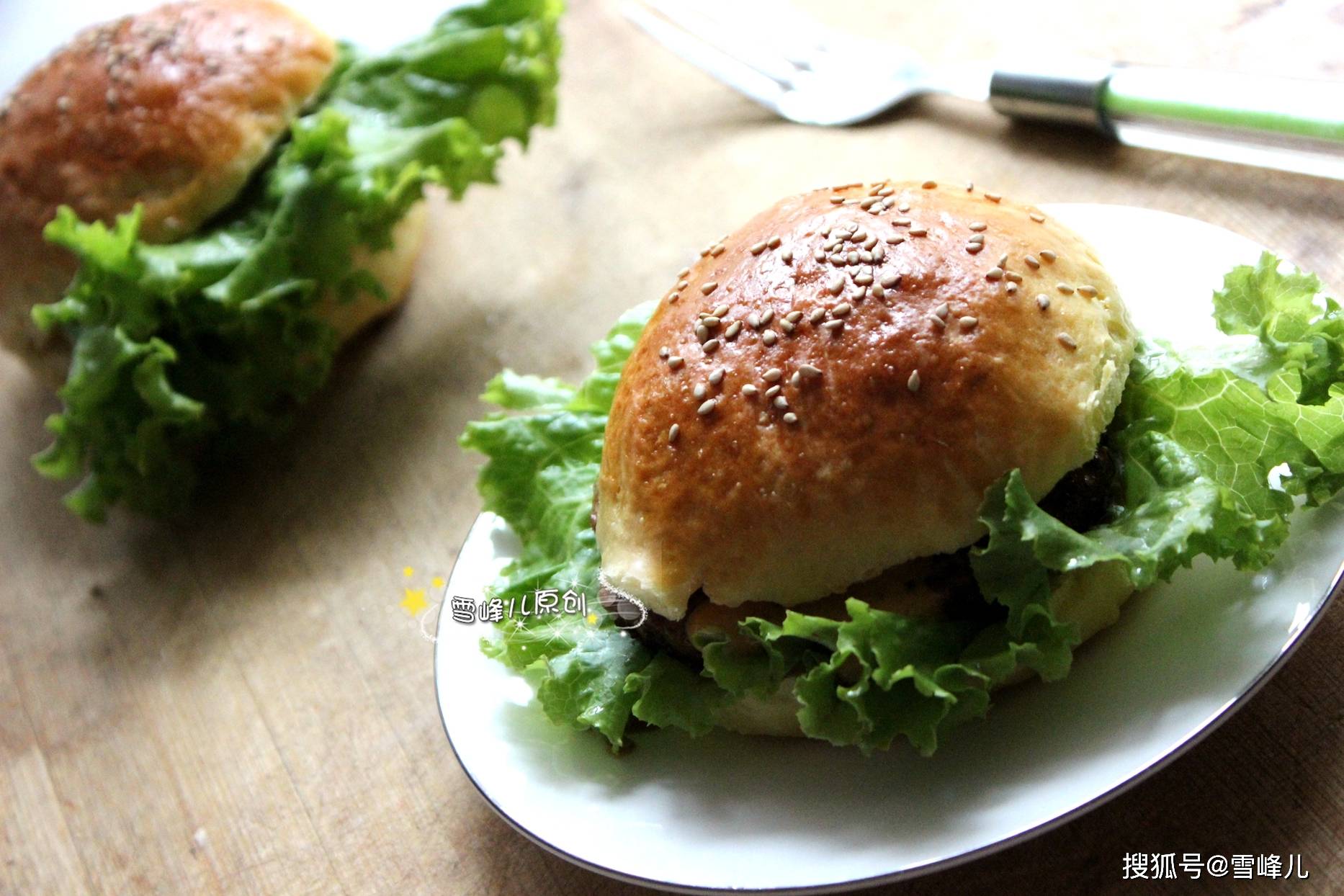 做法|孩子喜欢吃汉堡，自己做干净卫生无添加，料足好吃补钙质，几天不吃馋得慌