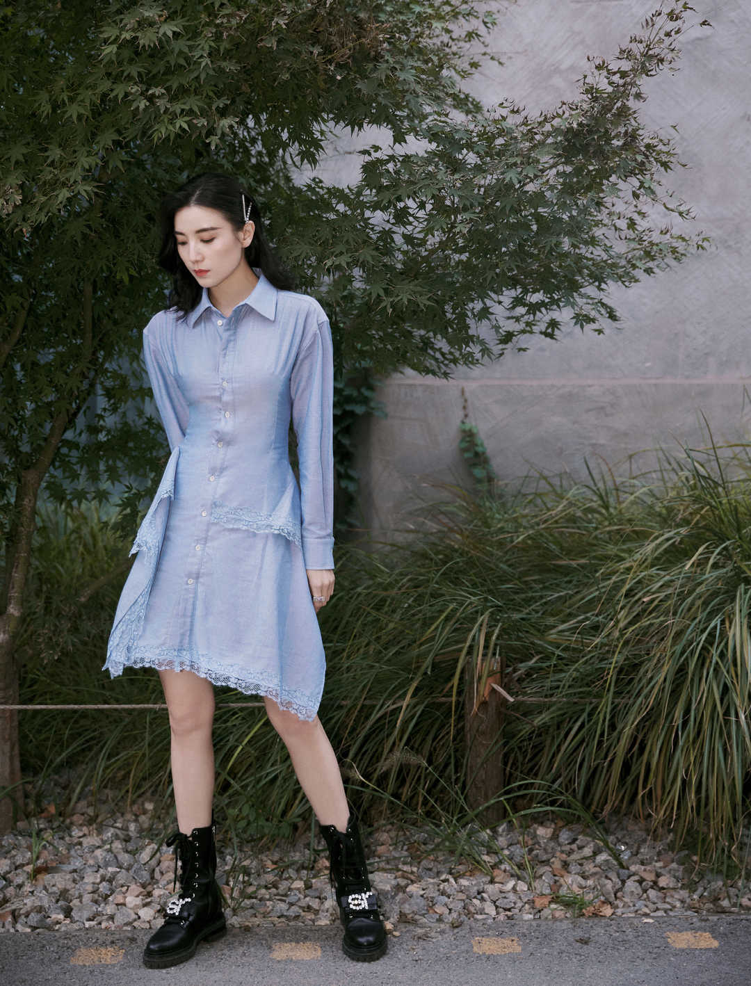 宋佳才|40岁的宋佳才是“阿姨圈”顶流，穿一袭粉色连衣裙魅力十足，真美