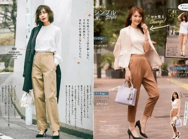 朱莉|真正会穿的女人都爱用“白色+卡其”，优雅又高级，看朱莉就知道