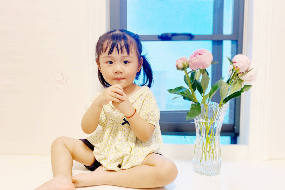 宝贝成长日记豆豆做一个乐观小天使为世界传递快乐与幸福