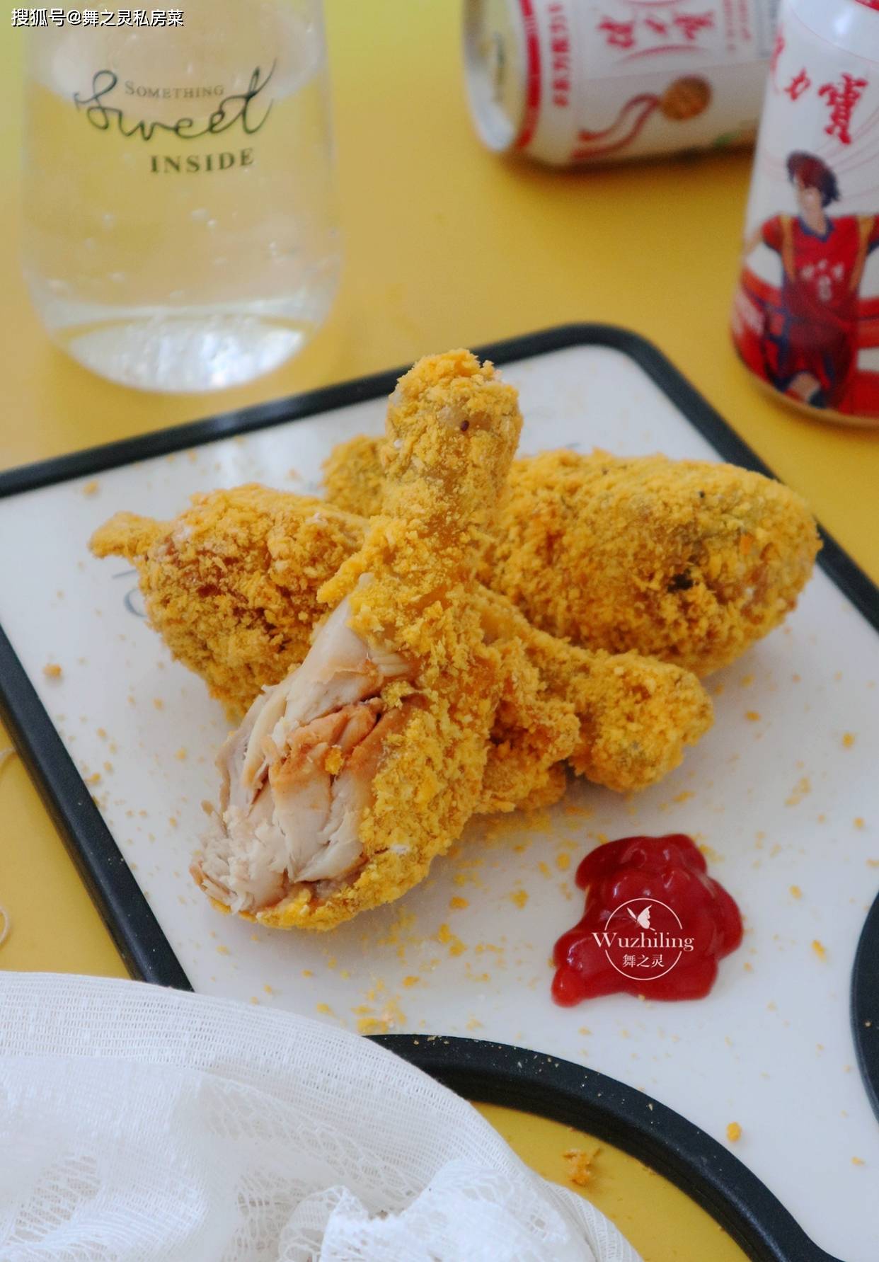 孩子們喜歡吃的雞腿，金燦燦外酥肉多汁，在家做很容易 搞笑整蠱 第2张