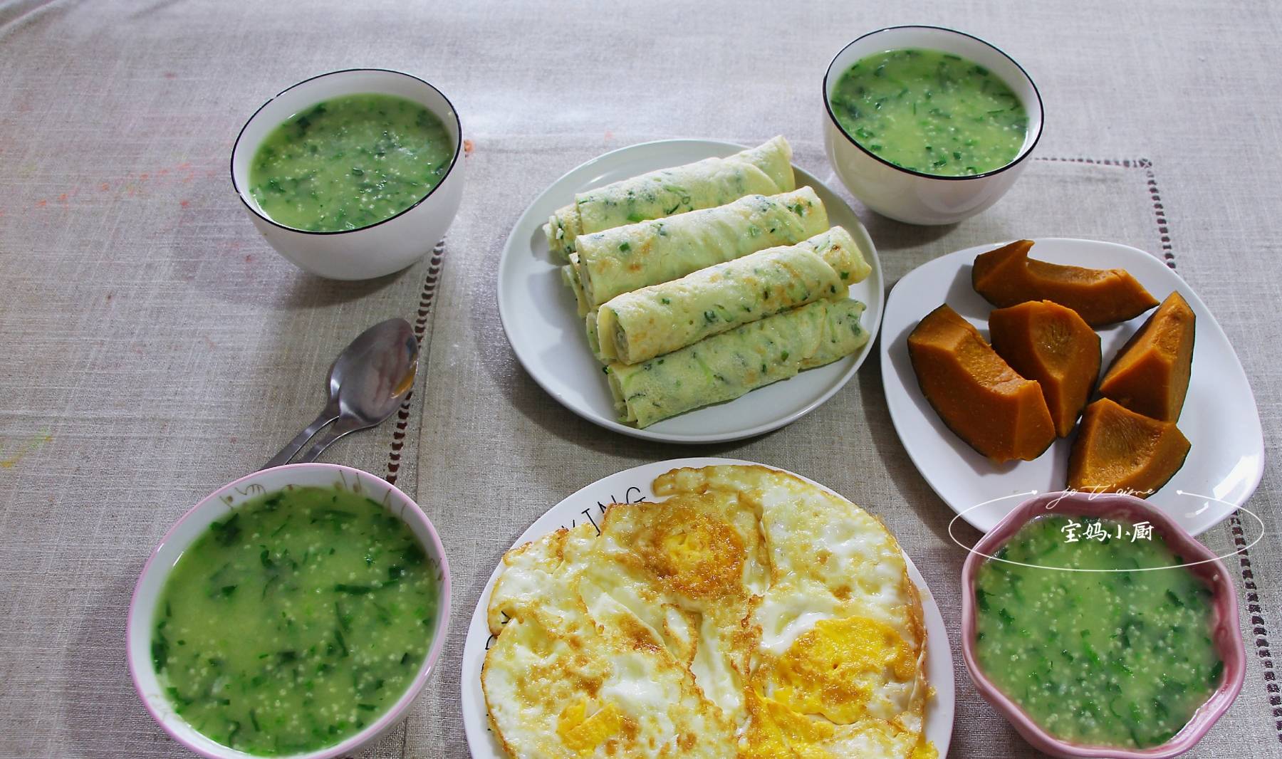 圆白菜|晒晒我家一周早餐,应季食材换着花样做,经济味美,全家满意