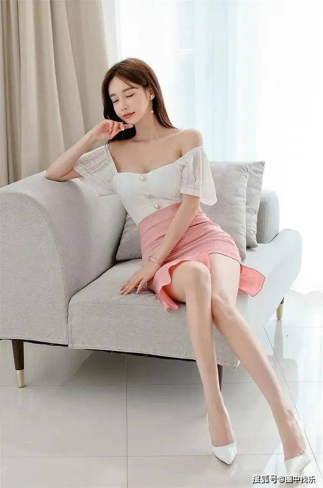 设计|拼接裙子才好看,韩国女神就是与众不同,怪不得大家都喜欢!