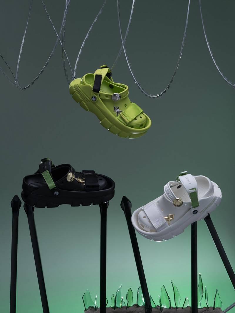 Crocs|叠中叠设计真苦！上官喆「最新联名鞋」即将发售！
