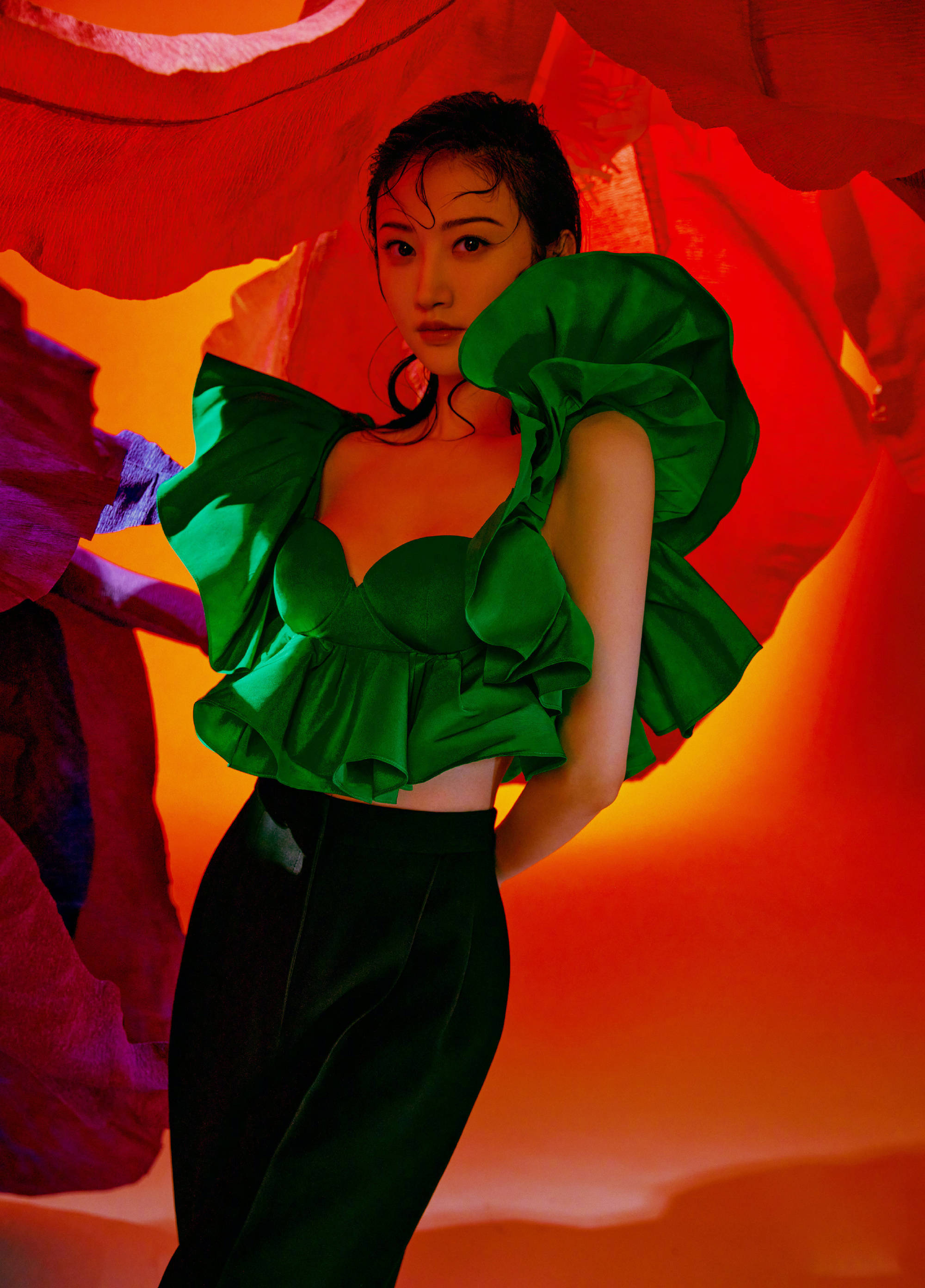 迪丽热巴|六位女星撞衫同款，杨幂、景甜成最丑？张柏芝居然是最美气质型