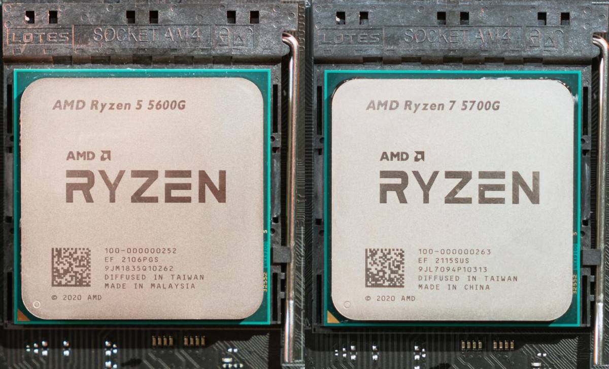 重磅首测zen3架构最强apu降临amd锐龙5000g系列桌面处理器实测